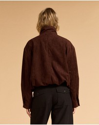 MVN - Faux Suede Bomber