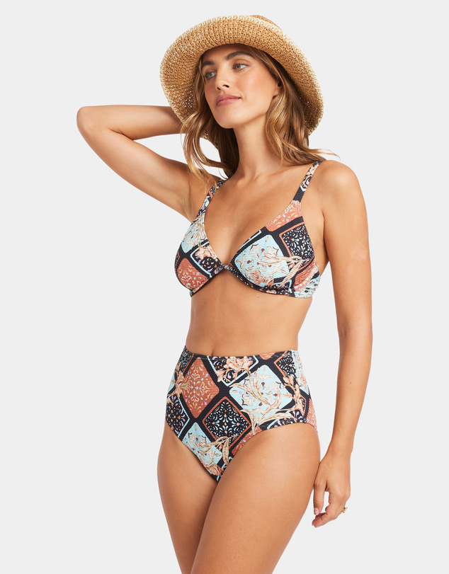 Billabong - Womens Forever Folk Hi Retro Bikini Bottom