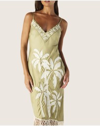 MOS The Label - Kala Embroidery Strappy Dress