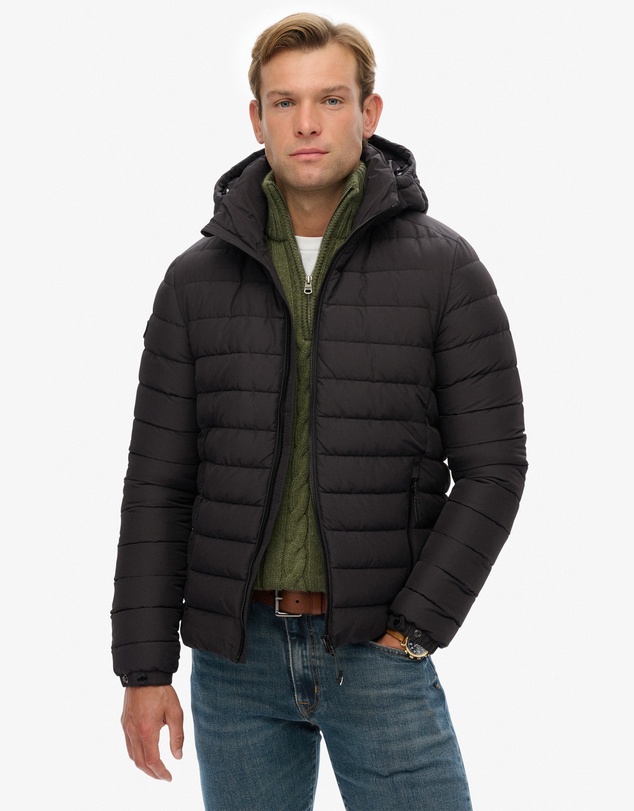 Superdry - Hooded Fuji Padded Slim Fit Jacket