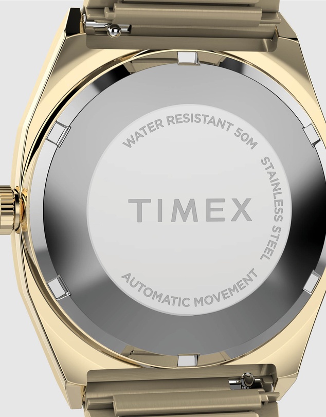 TIMEX - Timex® Automatic 1983 E Line 34mm Stainless Steel Expansion Band Watch