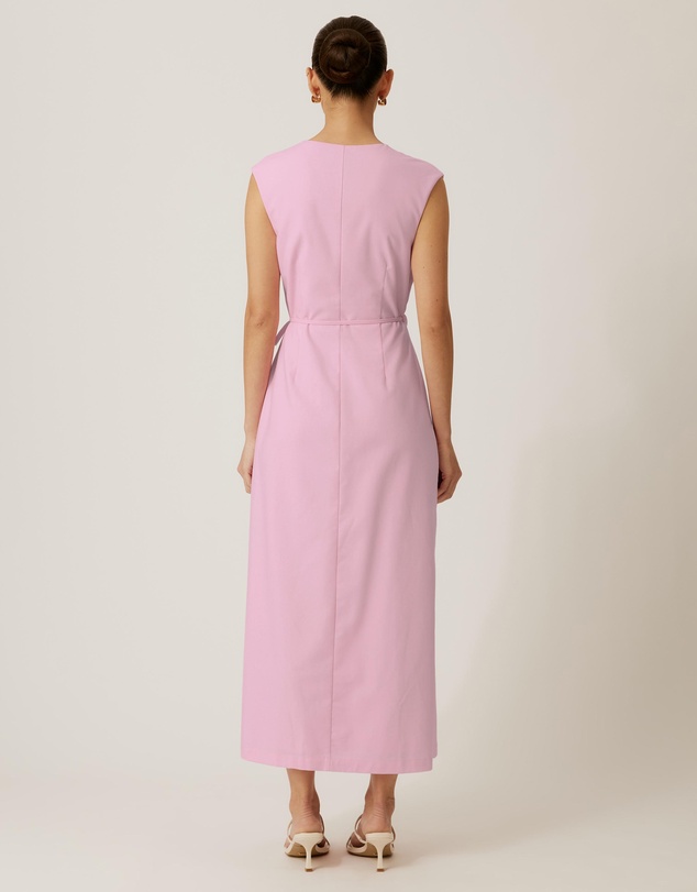 Tussah - Becca Linen Blend Wrap Dress