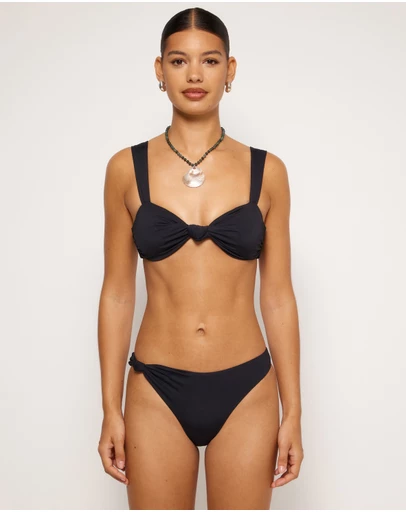 AERE - Knot Bandeau Bikini Top