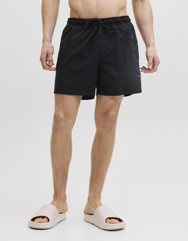 Jack & Jones - Jpstmaui Wave Logo Swim Shorts Reg SN