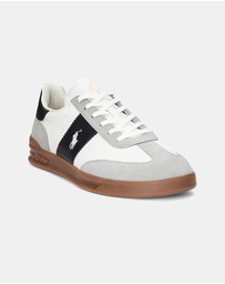 Polo Ralph Lauren - Heritage Aera Leather-Suede Sneakers - ICONIC EXCLUSIVE - Men's