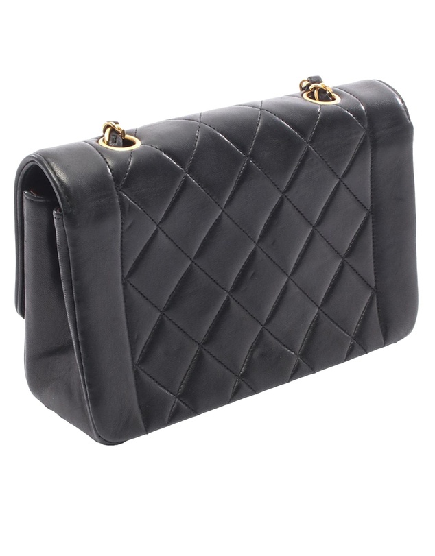 Pre-Loved by Azura Reborn - Pre-Loved Small Lambskin Diana Flap