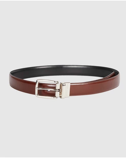 Geoffrey Beene - Pin Buckle Reversible Belt