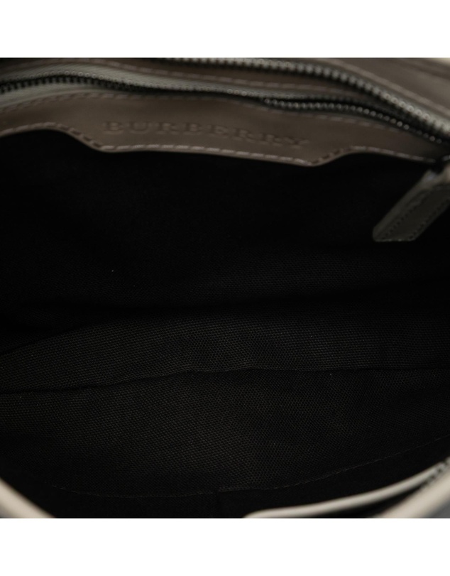 Pre-Loved by Azura Reborn - Pre-Loved Smoke Check Coated Canvas Hartham Crossbody