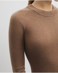 Country Road - Merino Wool Silk Long Sleeve Knit