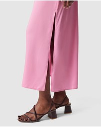 & Other Stories - V-Neck Midi Dress