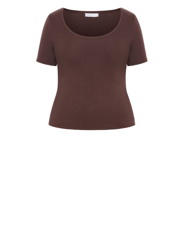 City Chic - Everyday Scoop Tee