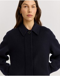 Toorallie - Button Front Wool Jacket