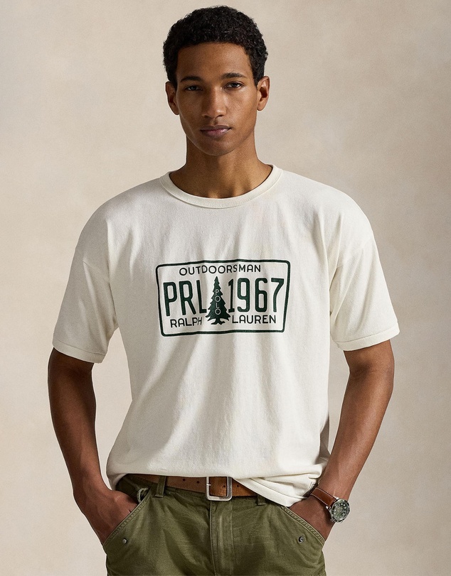 Polo Ralph Lauren - Classic Fit Jersey Graphic T-Shirt - ICONIC EXCLUSIVE