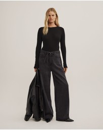 Witchery - Drawcord Denim Jeans