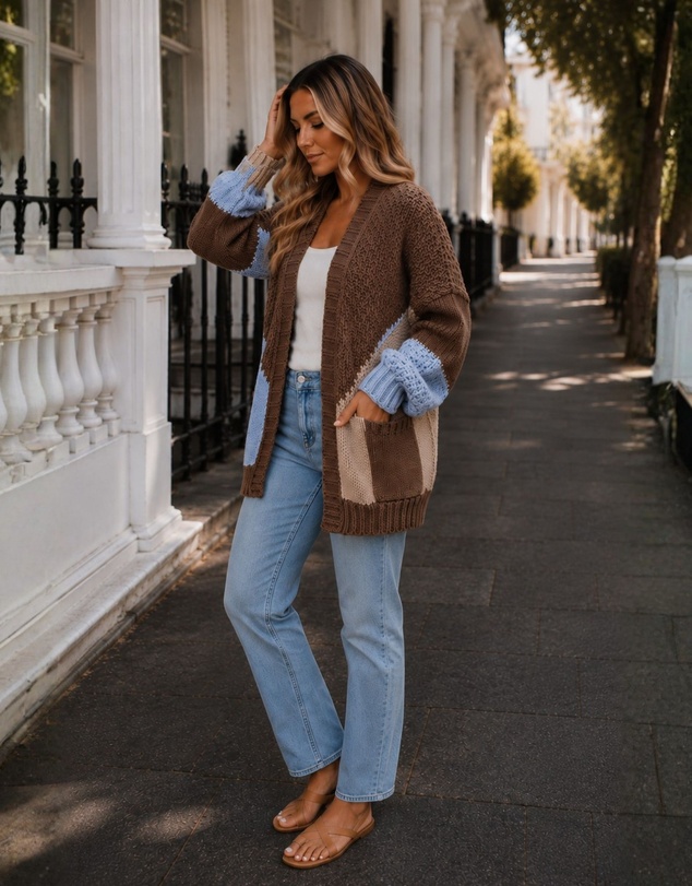 Esther & Co - Felisha Knit - Mocha