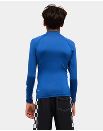 Quiksilver - Boys 8 to 16 All Time Long Sleeve Rash Vest
