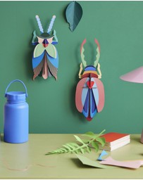 Studio Roof  - Wall Art Beetles A4