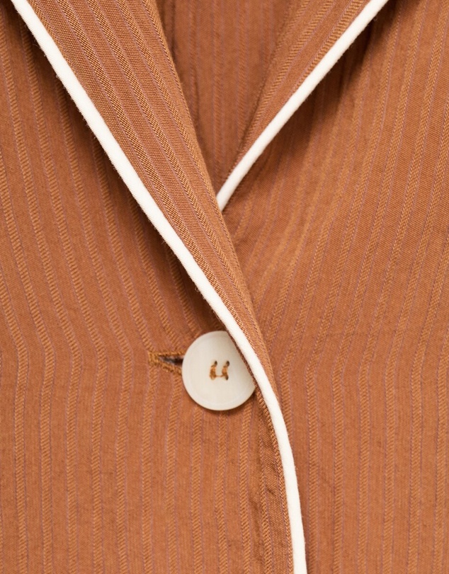 M.N.G - Textured Shirt With Contrasting Trim