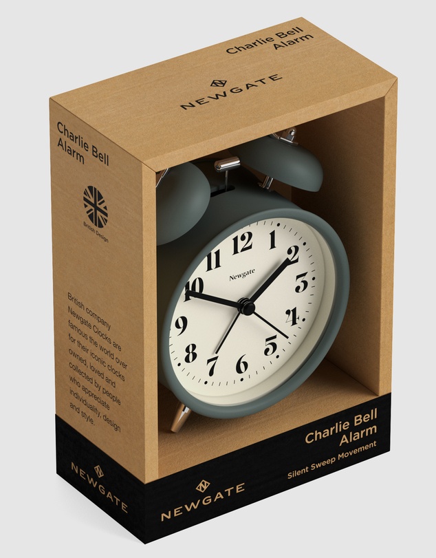 Newgate - Newgate Theatre Alarm Clock Asparagus Green