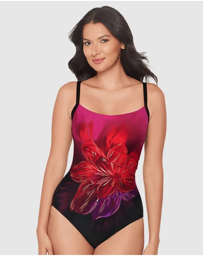 Miraclesuit Swimwear  - Petali Rosa Starr Underwired One Piece Shaping Swimsuit