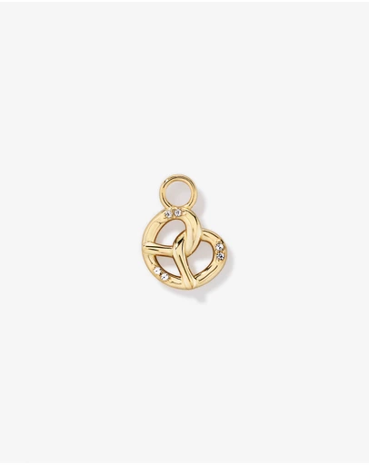 Michael Hill - Pretzel Earring Charm in 18kt Vermeil