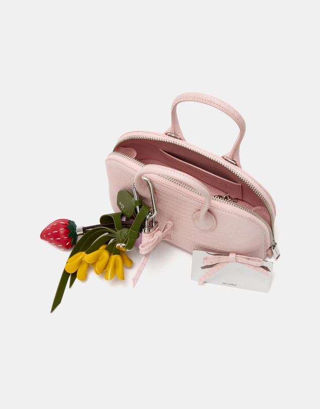 Self Portrait - Lizard Leather Toast Mini Bag