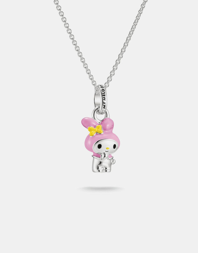 THOMAS SABO - Hello Kitty My Melody Necklace, Silver-Plated