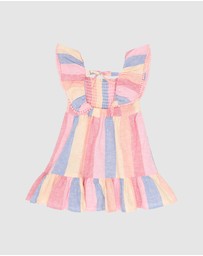 Huxbaby - Paradiso Stripe Dress - ICONIC EXCLUSIVE - Babies-Kids