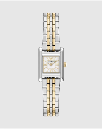 Emporio Armani - Two Tone Analogue Watch