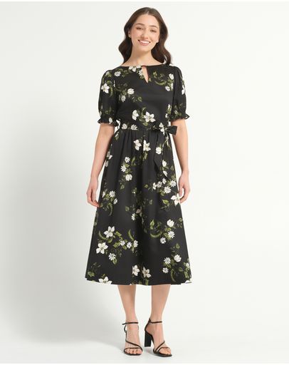 Black/Floral