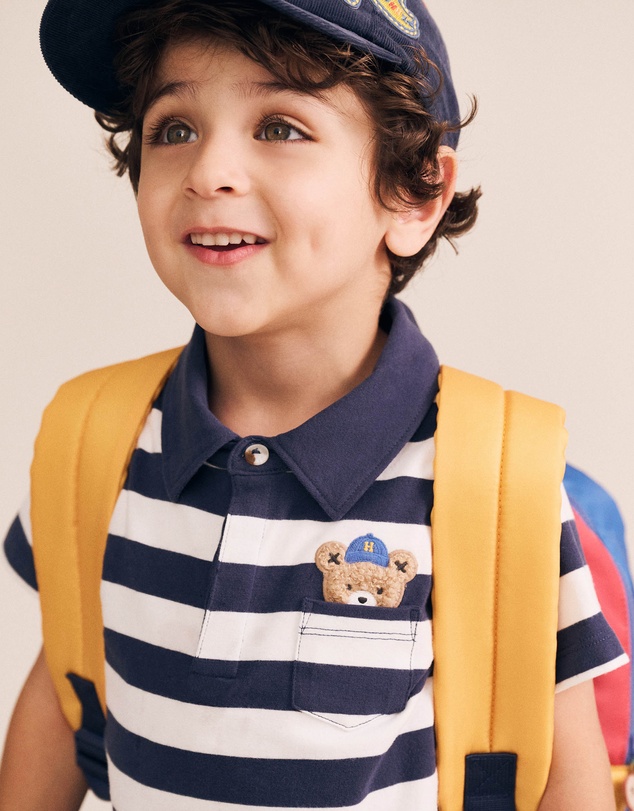 Huxbaby - Peekaboo Varsity Hux Tee - Babies-Kids
