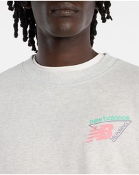 New Balance - Classic Tri-Logo French Terry Crew