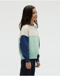 Calvin Klein Jeans - Colourblock Logo Sweatshirt