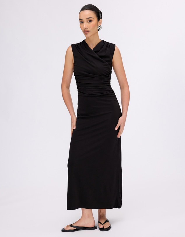 Minima Esenciales - Malia Jersey Wrap Dress
