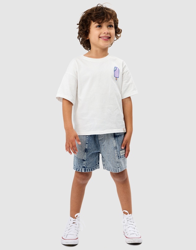 Goldie + Ace - Railroad Denim Bucket Hat - Babies-Kids