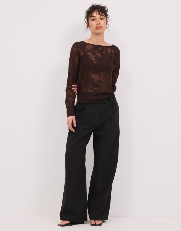 Calli - Jasmina Floral LS Knit Top