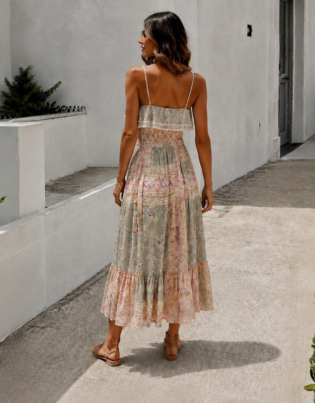 Esther & Co - Desiree Dress - Secret Garden