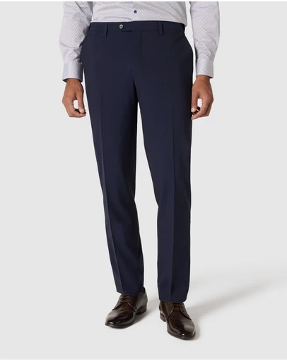 Politix - Wool Blend Regular Stretch Premium Tailored Pant