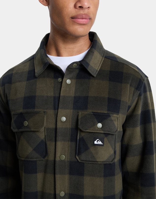 Quiksilver - Mens Bering Strait Check Long Sleeve Shirt