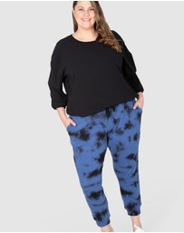 Love Your Wardrobe - Kelli Tie Dye Joggers