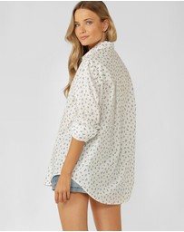Lorna Jane - Provincial Floral Long Sleeve Shirt