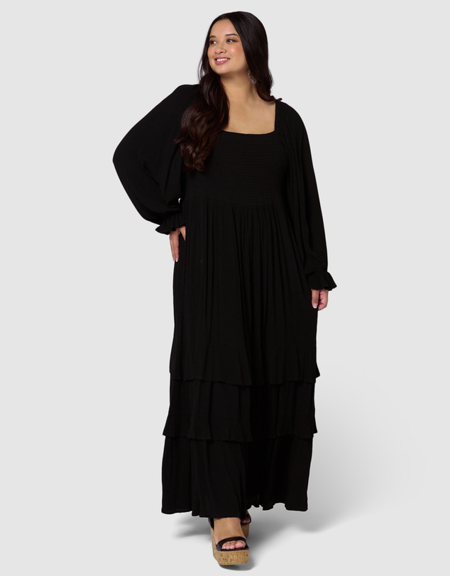 The Poetic Gypsy - Dandelion Drift Maxi Dress