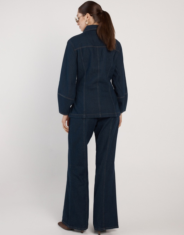 Fate + Becker - Wren Denim Sculpted Jacket