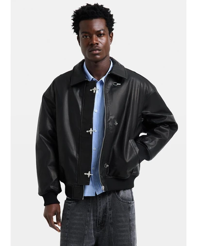 Black Noise White Rain - Agency Jacket
