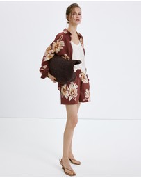 M.N.G - Printed Lyocell Shirt