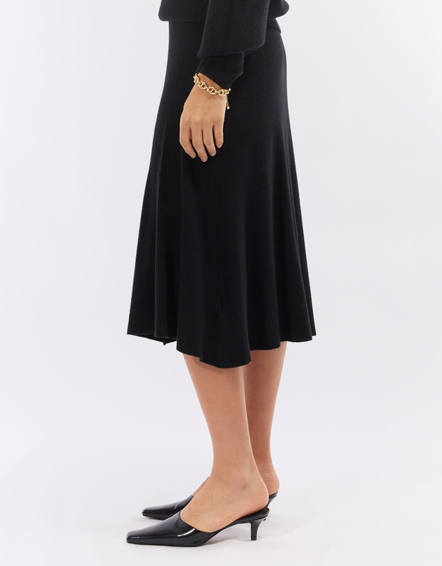Amelius - Jacqueline A-Line Knit Skirt
