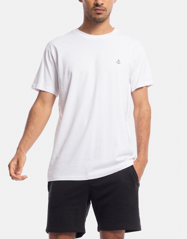 Stock & Co. - Stock & Co Anchor Embroidery Tee