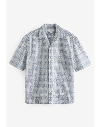NEXT - Broderie Short Sleeve Shirt