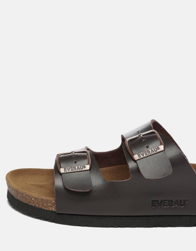 EVERAU - EverAU Ugg Mick Sandal Slides Cow Suede Upper Sandals
