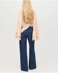M.N.G - Low-Rise Wide-Leg Jeans